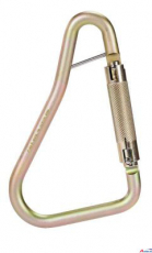 MSA Steel autolock carabiner, 52 mm gate